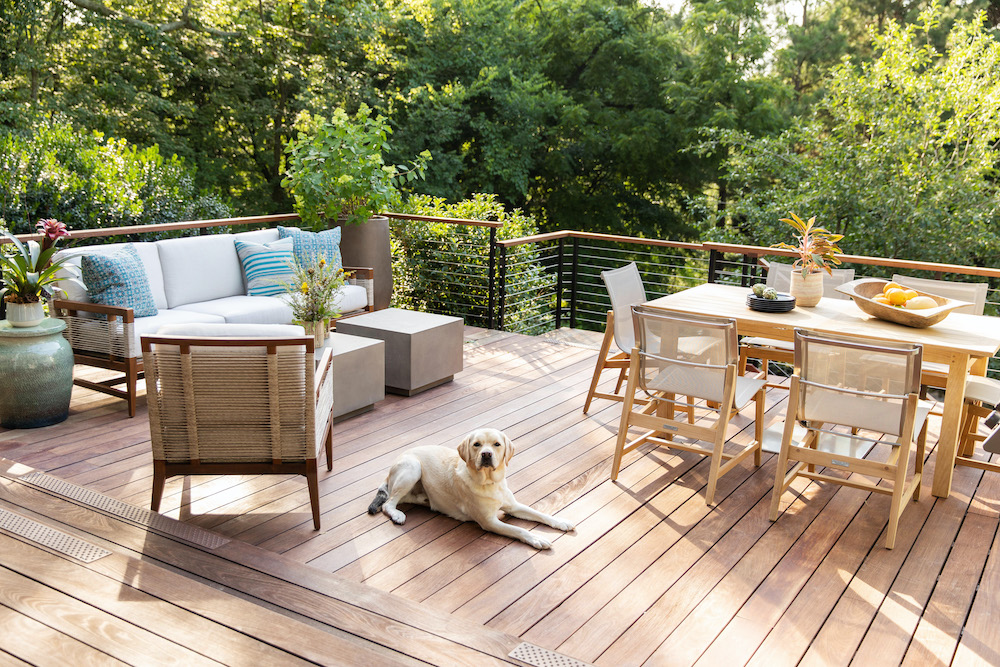 Outdoor Patio Design Pet Friendly Materials Gathered Nc