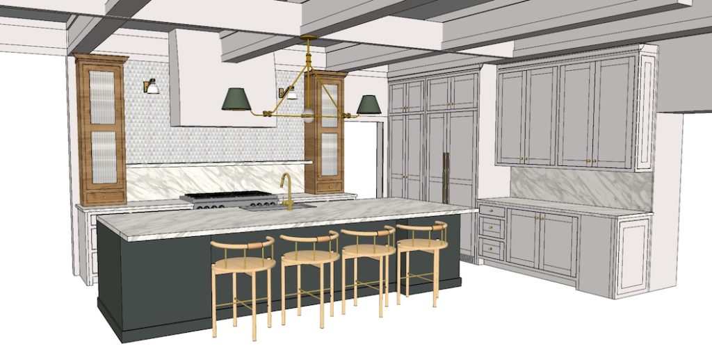 Gathered Interior Design Cad Drawing Design